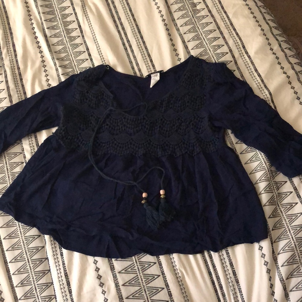 3/4 sleeve blouse